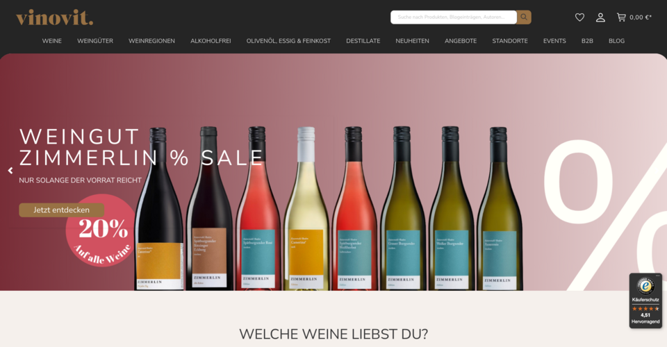 Zu Wein reichen wir die richtigen Nuancen