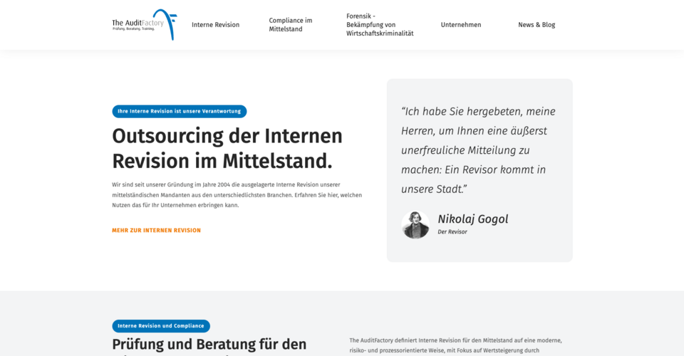 Bestandsaufnahme und Zukunftsvision